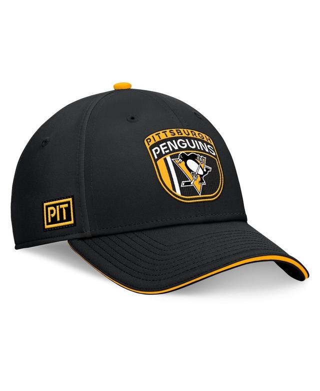 Fanatics Mens Black Pittsburgh Penguins 2024 Nhl Draft Flex Hat - Black Product Image