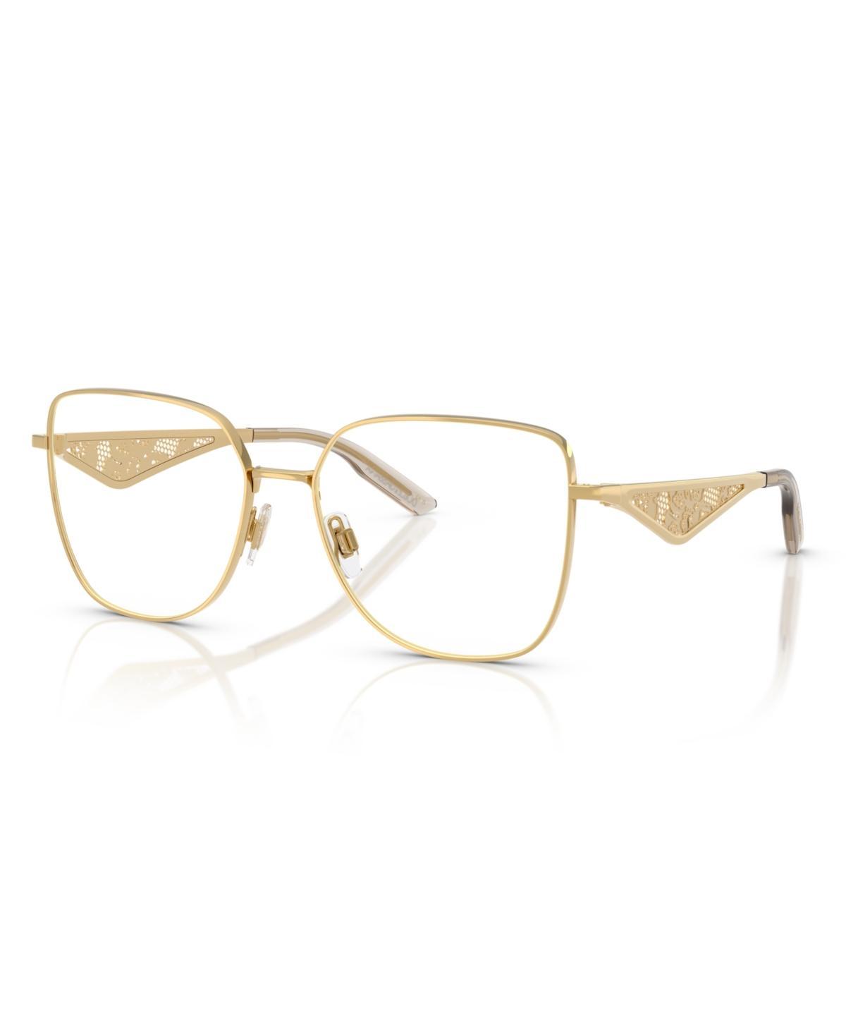 Dolce & Gabbana Womens Polarized Eyeglasses, DG1358 - Gold Product Image