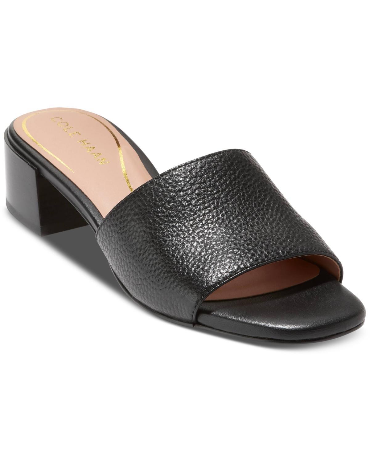 Cole Haan Calli Single Band Block Heel Slide Sandal Product Image