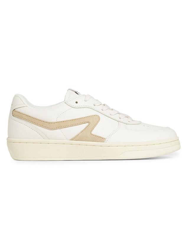 Womens Retro Court Leather Sneakers Product Image