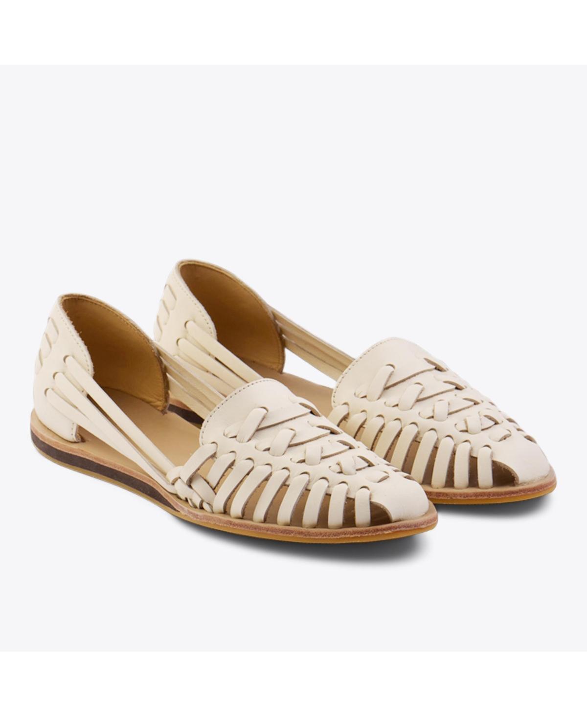 Woven Leather Sandals Product Image