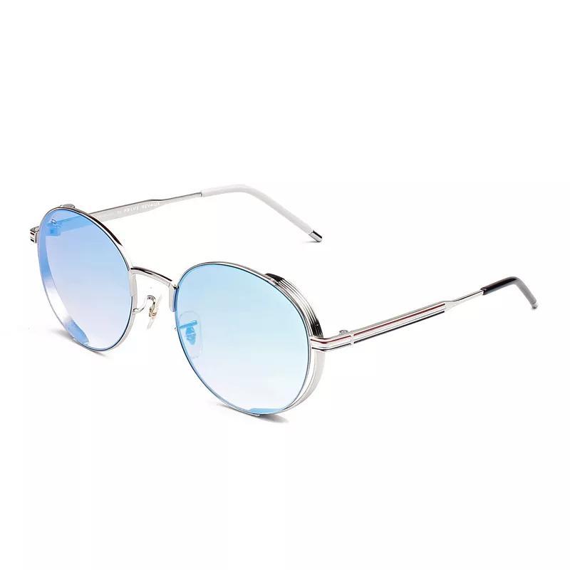 Womens PRIVE REVAUX The Riviera 55mm Polarized Round Sunglasses Product Image