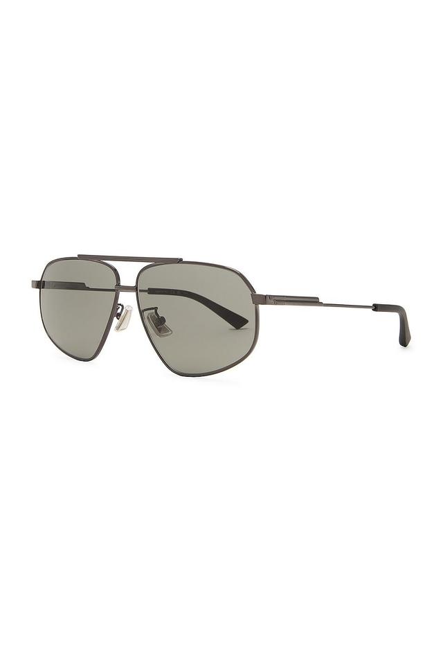 Bottega Veneta Full Metal Sunglasses Black.. Product Image