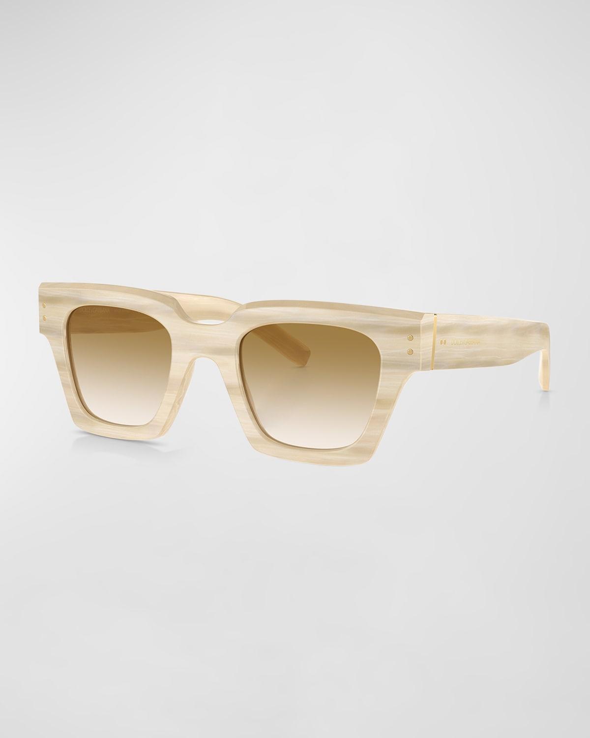 Mens Square Logo Sunglasses Product Image