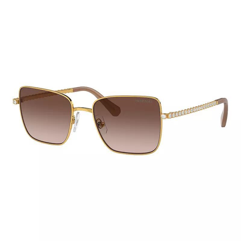 Womens Swarovski SK7015 Polarized Oval Sunglasses Product Image