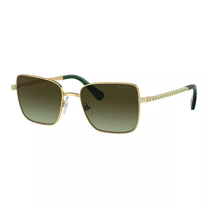 Womens Swarovski SK7015 Polarized Oval Sunglasses Product Image