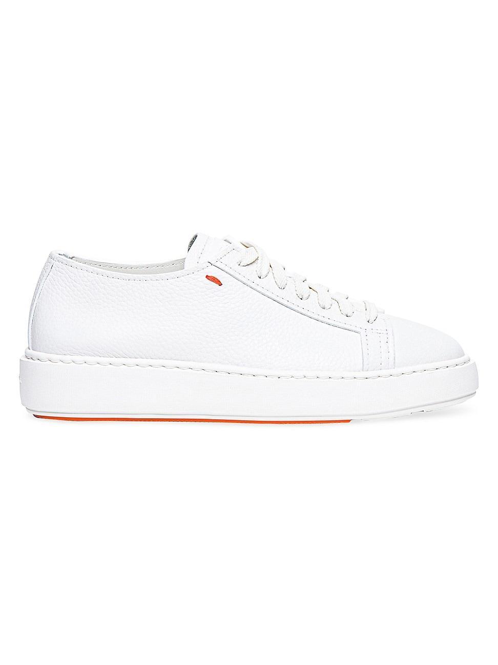 Womens Leather Low-Top Sneakers Product Image