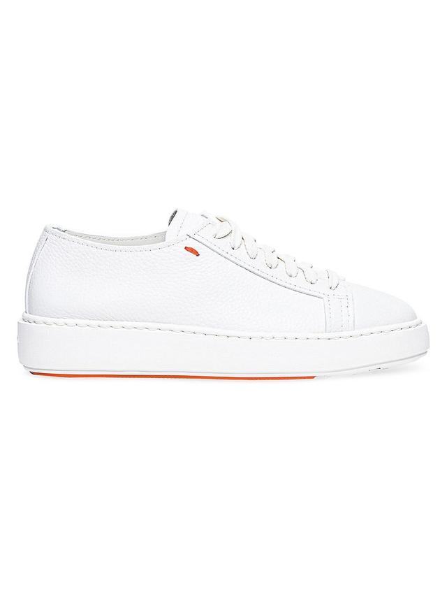 Anginal Low-Top Leather Sneakers Product Image