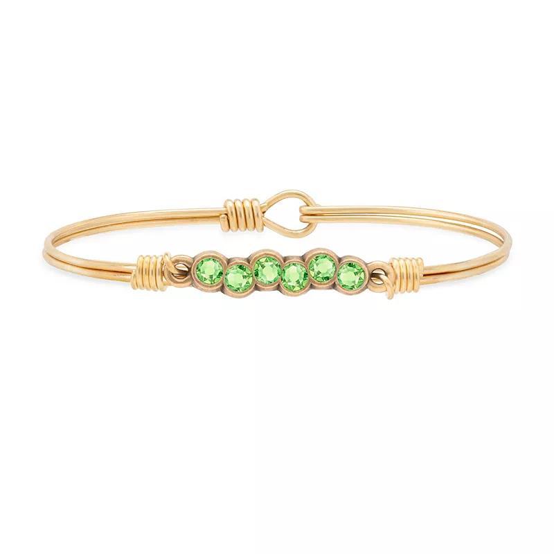 Luca + Danni August Starlight Bangle Bracelet, Womens Gold Tone Product Image