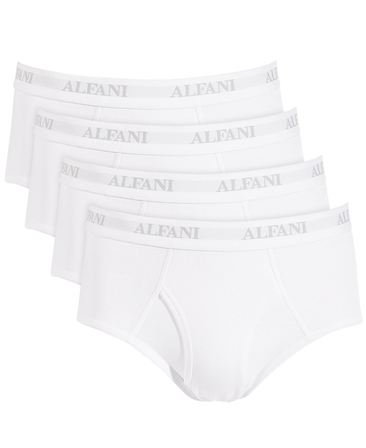 Alfani Mens 4-Pk. Moisture-Wicking Cotton Briefs, Created for Macys Product Image