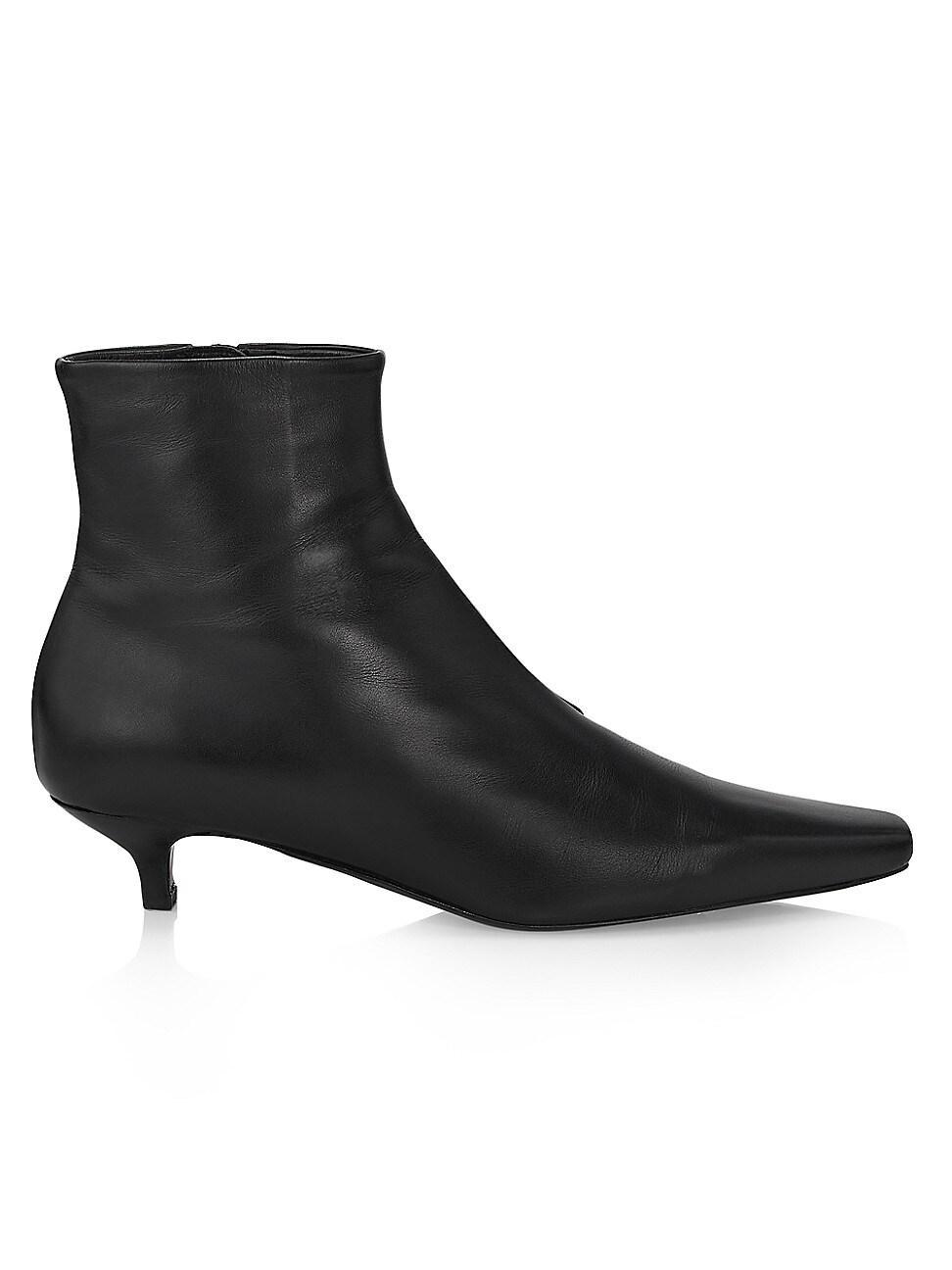 Womens The Slim 50MM Leather Ankle Boots Product Image