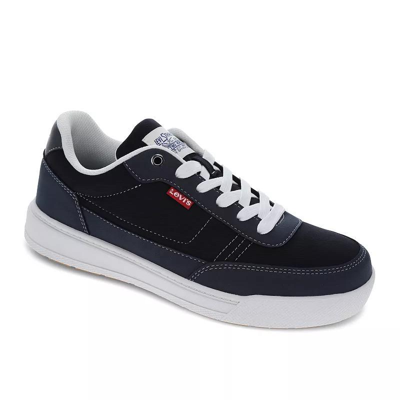 Levis Mens Aden Fashion Athletic Lace Up Sneakers - Navy Product Image