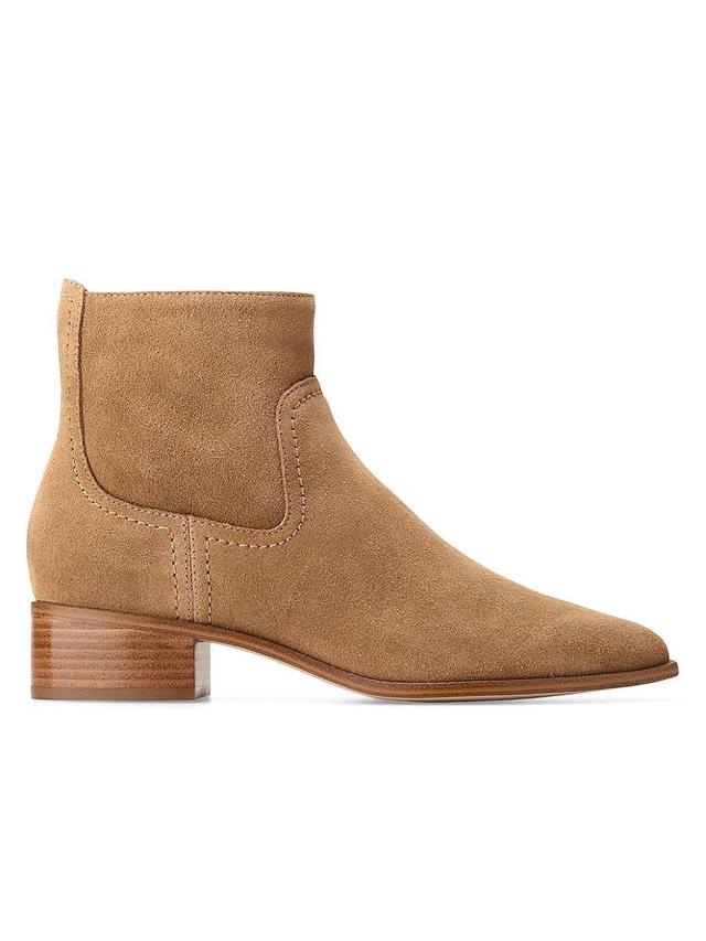 Womens Naia Suede Ankle Booties Product Image