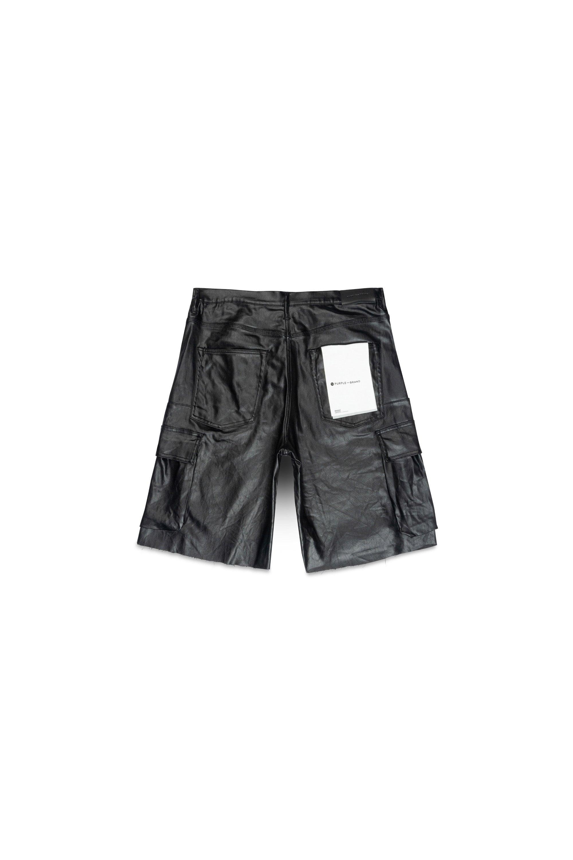 P022 High Shine Cargo Shorts Male Product Image