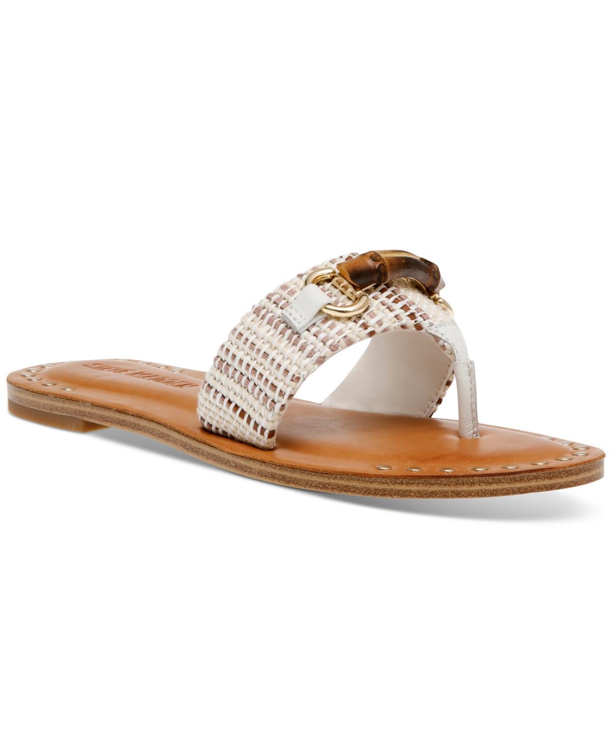 Steve Madden Womens Rebecka Hooded Thong Slide Sandals Product Image