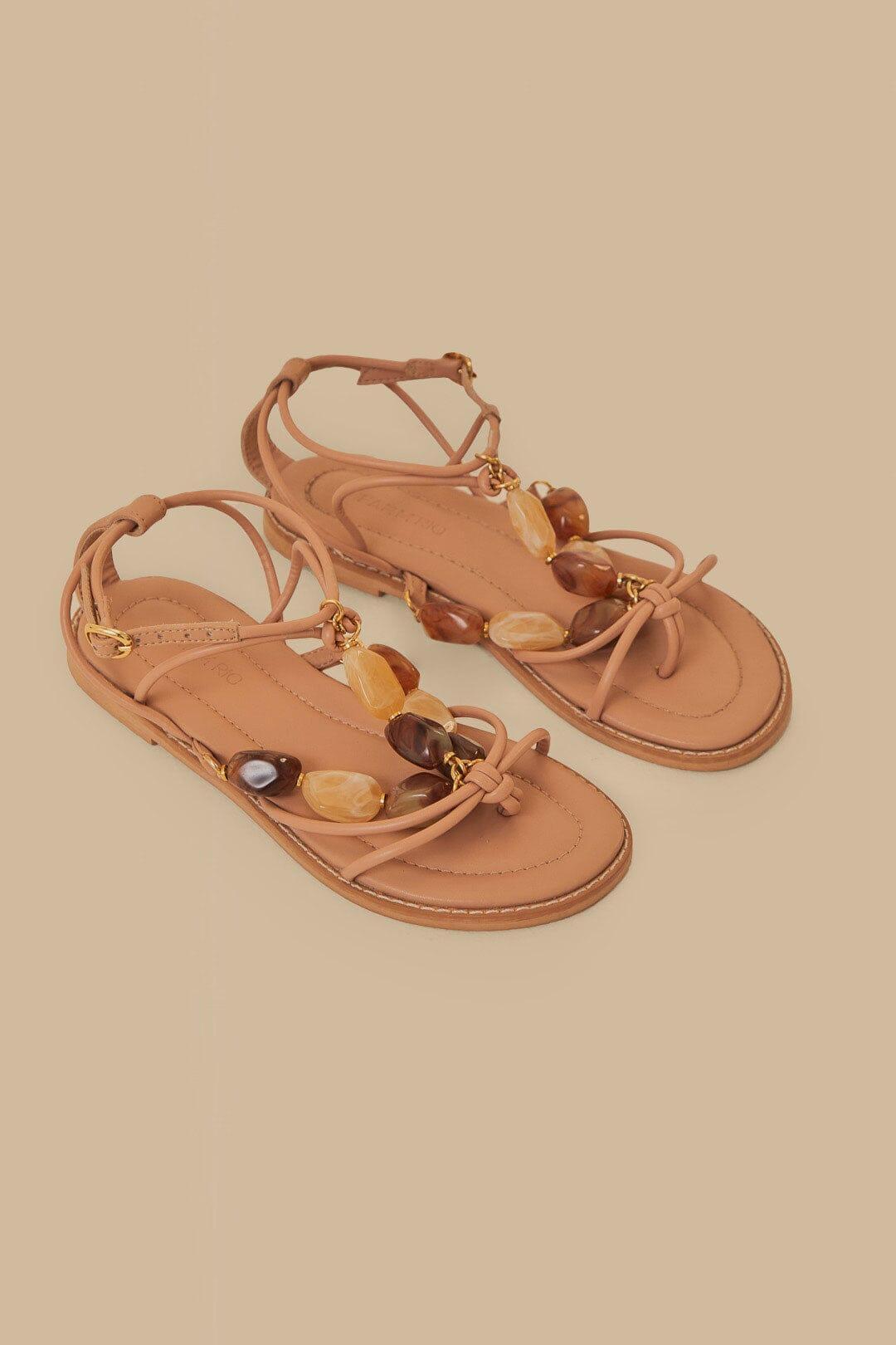 Pink Gem Straps Sandal Product Image