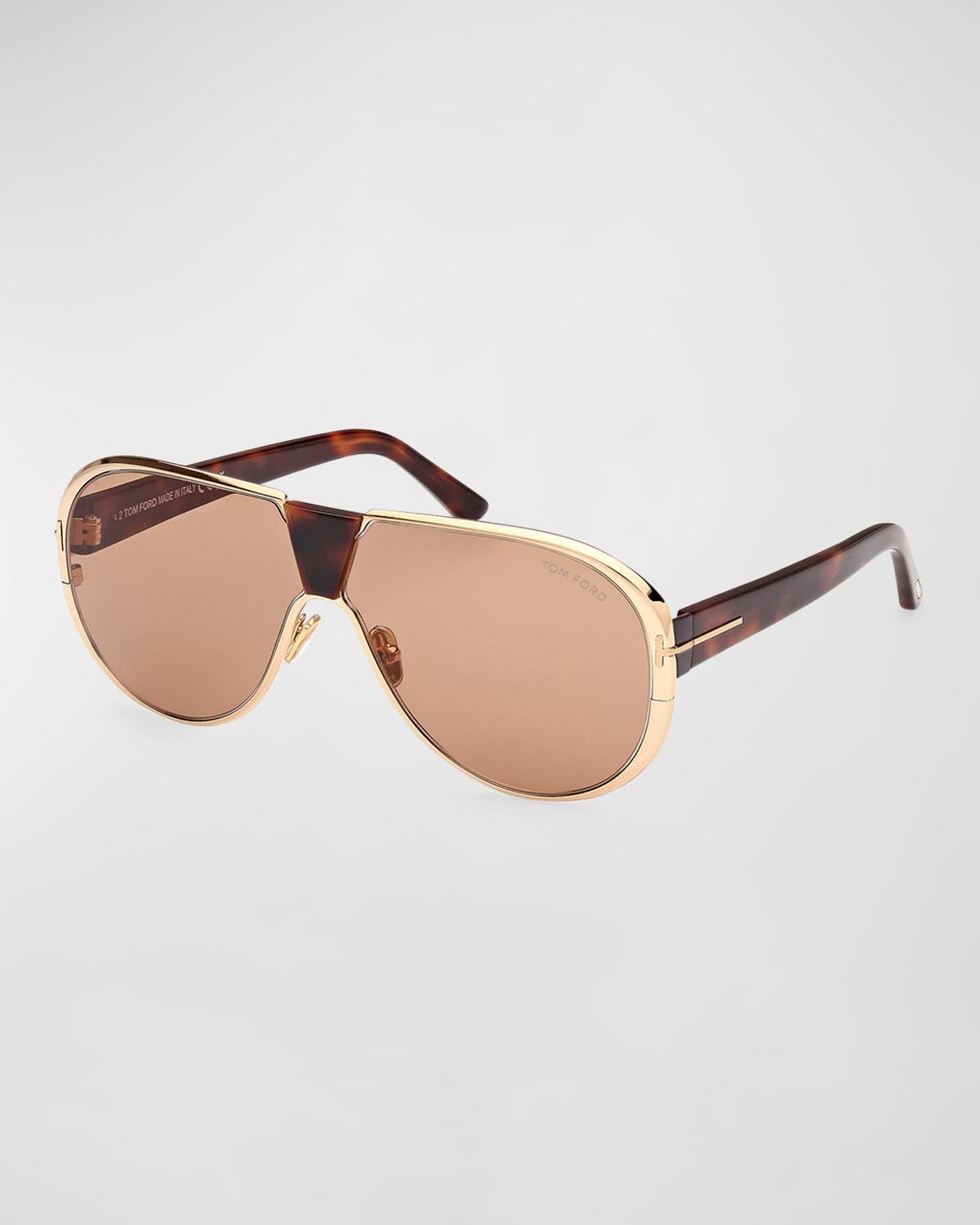 Mens Vincenzo 64MM Pilot Sunglasses Product Image