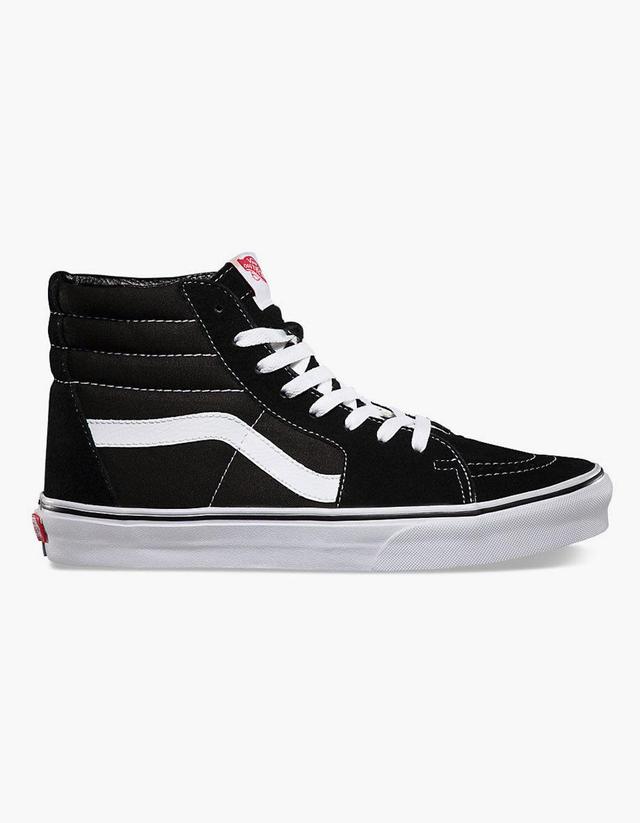 VANS Sk8-Hi Black & White Shoes Product Image