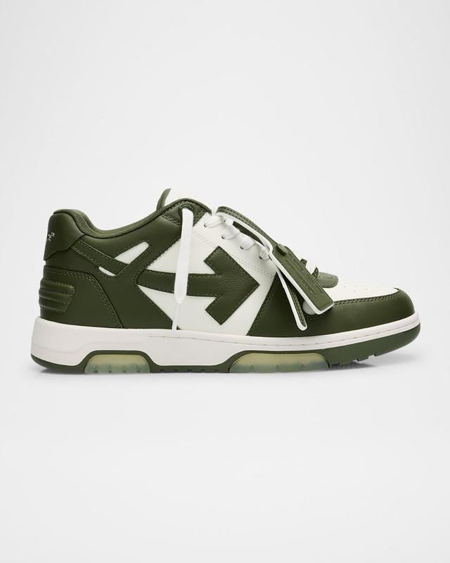 Mens Out Of Office Leather Low-Top Sneakers Product Image