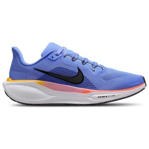 Nike Womens Nike Air Zoom Pegasus 41 - Womens Running Shoes Black/Astronomy Blue/Royal Pulse Product Image