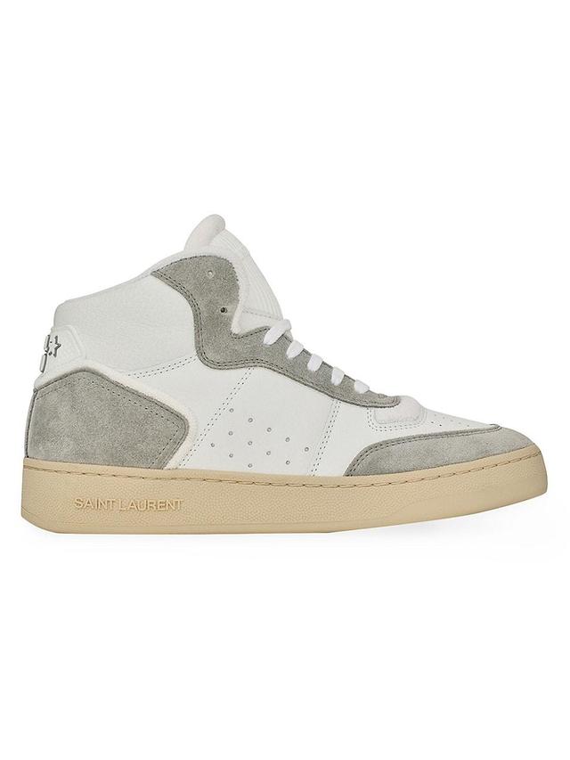 Mens SL/80 Sneakers in Leather and Suede Product Image