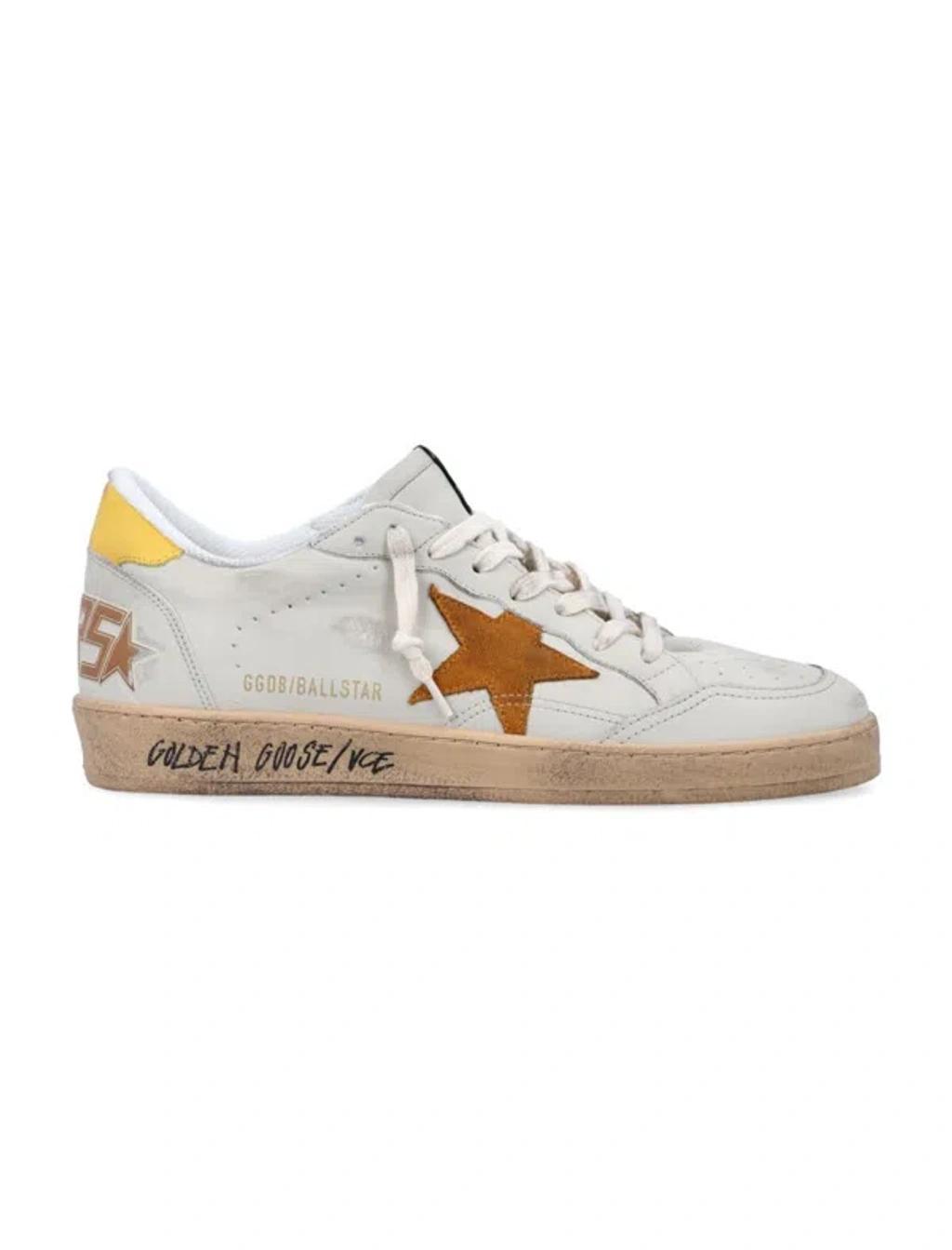 GOLDEN GOOSE Ball Star Sneakers In White Product Image