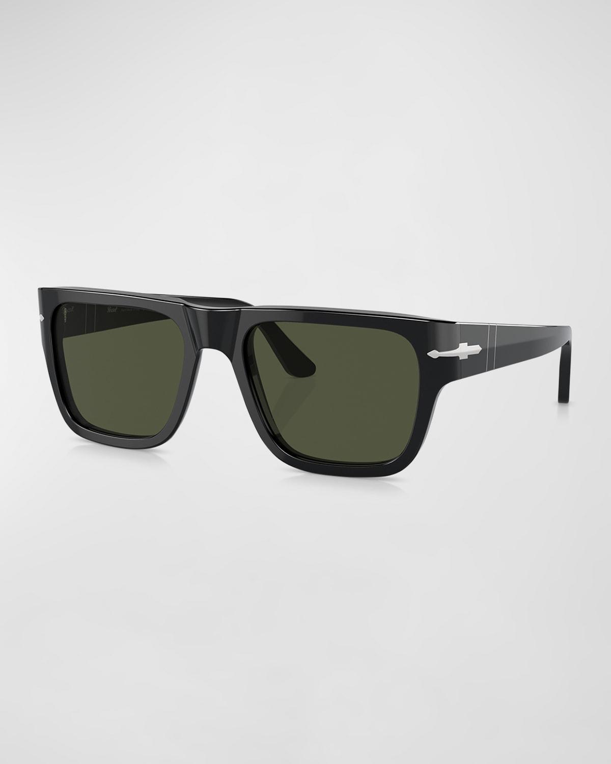 Men's Acetate Square Sunglasses Product Image