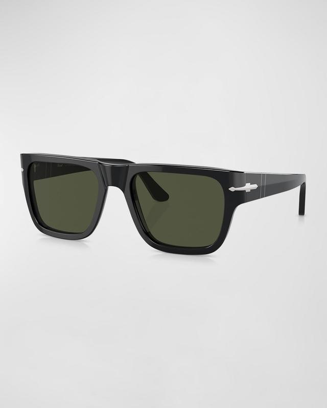 Mens Acetate Square Sunglasses Product Image