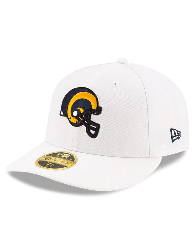 Mens New Era Los Angeles Rams Historic Omaha Low Profile 59FIFTY Fitted Hat Product Image