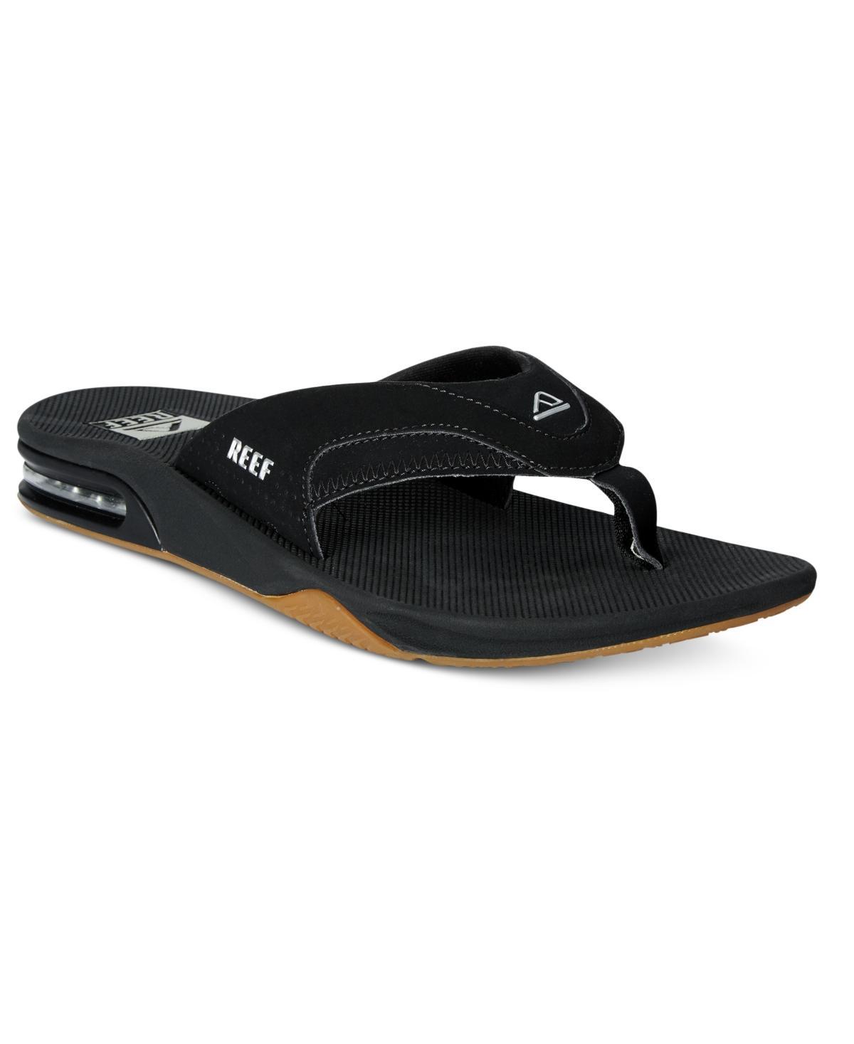 Reef Mens Fanning Thong Sandals with Bottle Opener Product Image