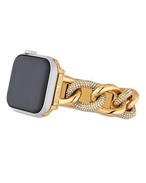 Michael Kors Apple Watch Pave Stainless Steel Bracelet Band, 38-49mm Product Image