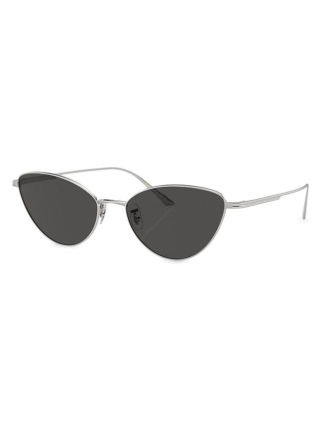 Womens KHAITE x Oliver Peoples 1998C 56MM Cat-Eye Sunglasses Product Image