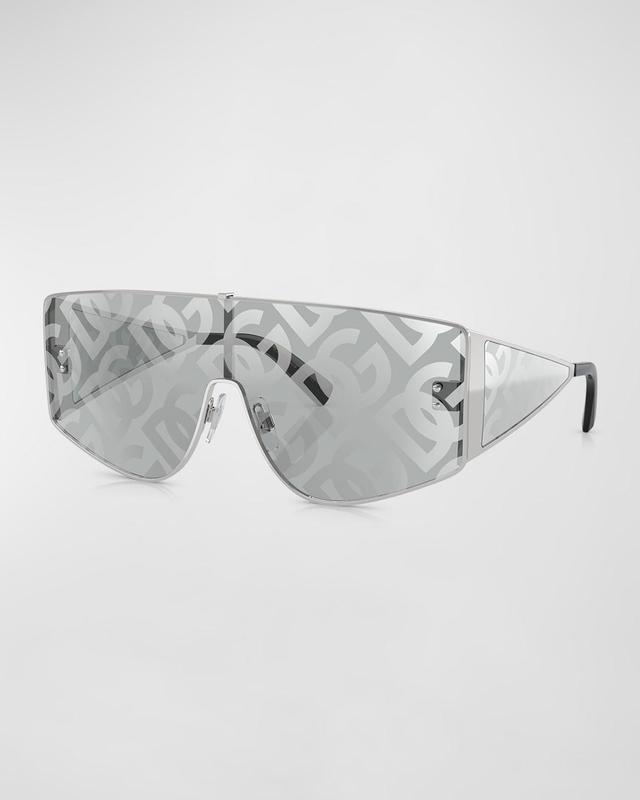 Mens dg2305 Monogram Metal Shield Sunglasses Product Image