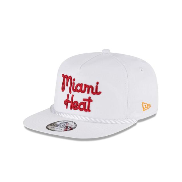 Miami Heat Script Golfer Hat Male Product Image