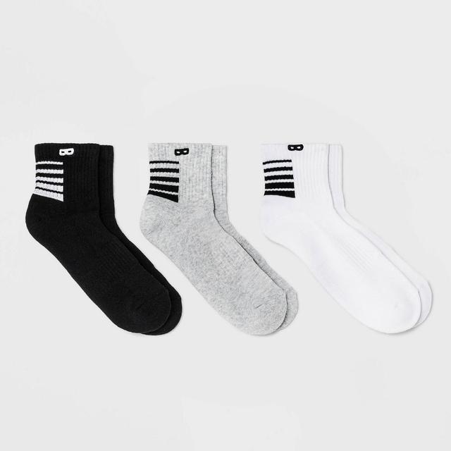 Pair of Thieves Mens Ankle Socks 3pk - Black 6-12 Product Image