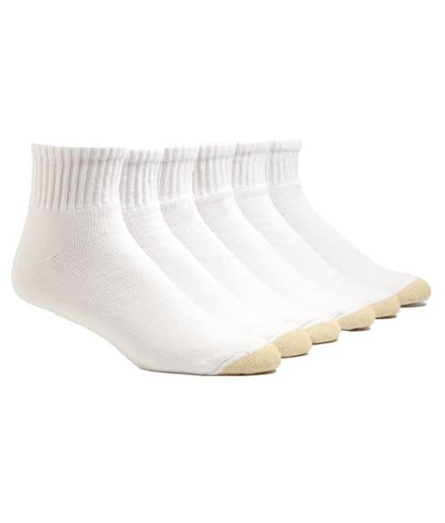 Cotton Cushion Ankle Socks 6-Pack Product Image