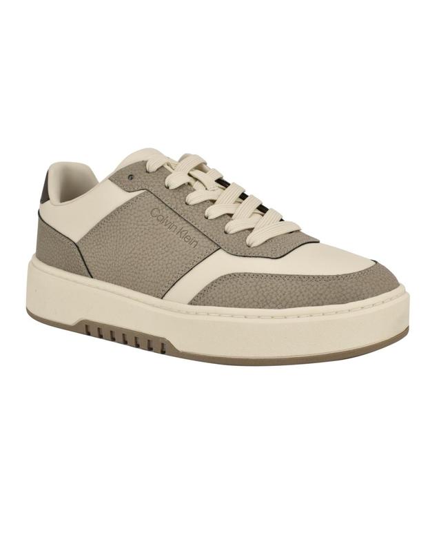 Calvin Klein Mens Korner Lace Up Casual Sneakers Product Image