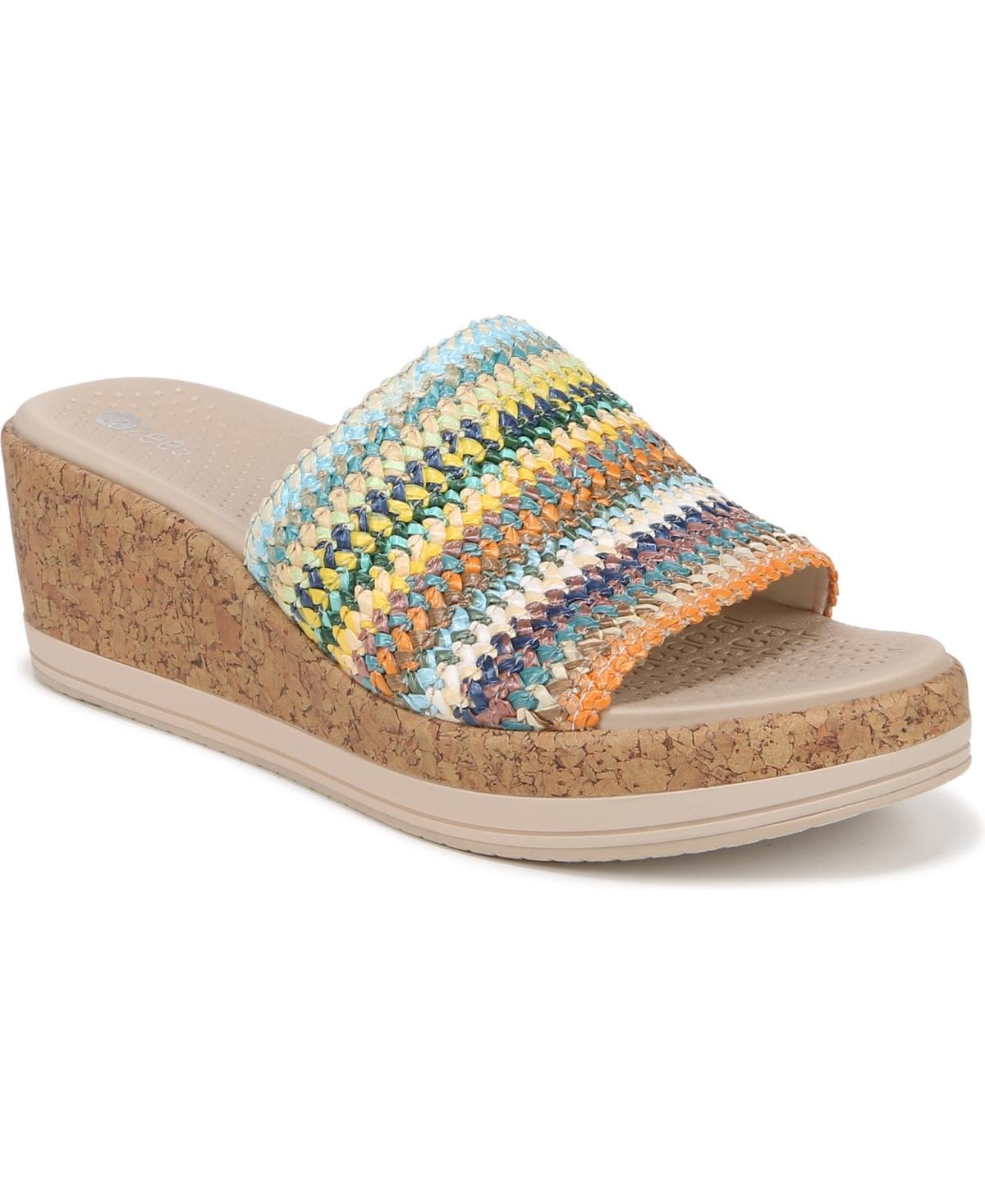 BZees Runaway Washable Slide Wedge Sandals Product Image