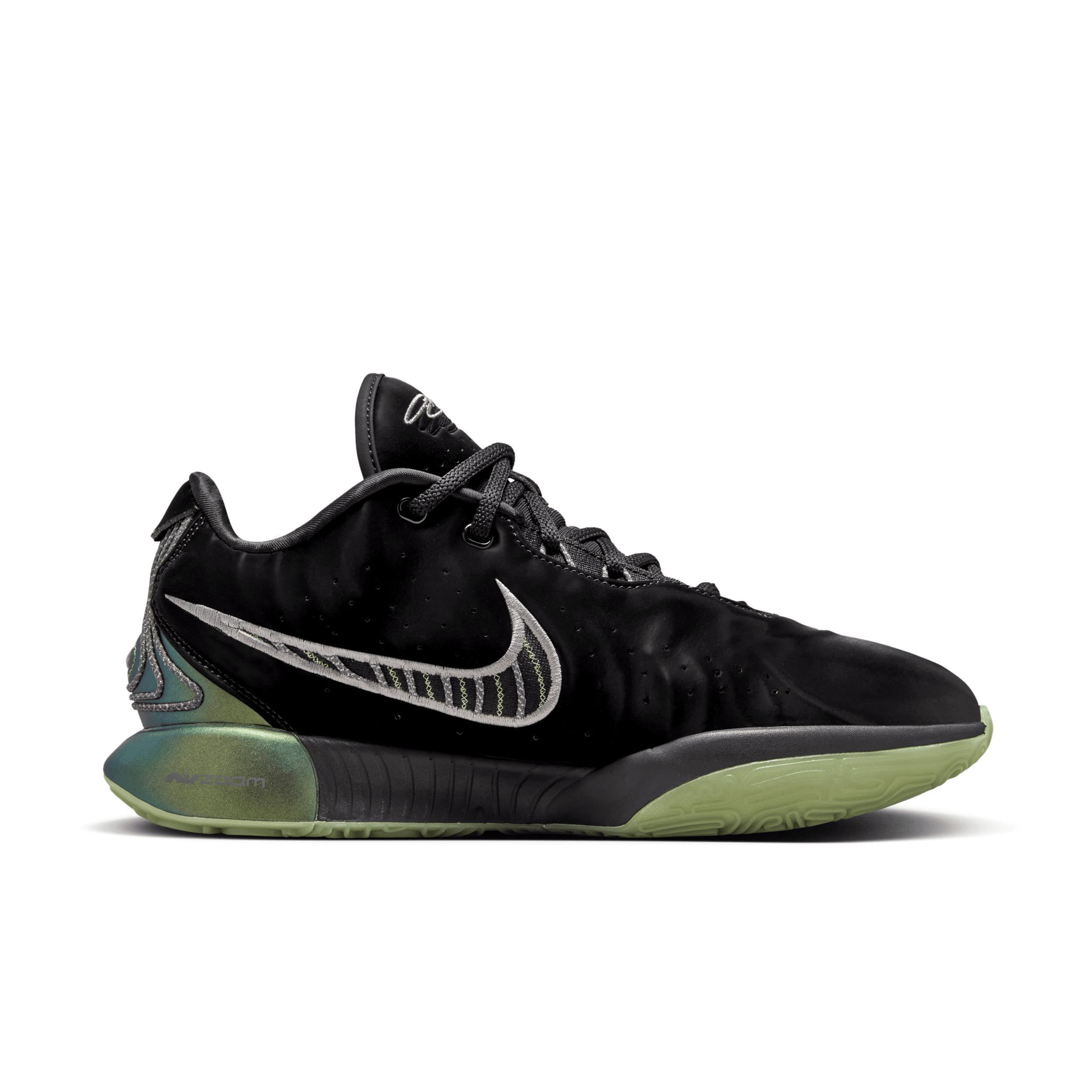 Nike Mens LeBron James Nike Lebron XXI - Mens Basketball Shoes Black/Grey Product Image