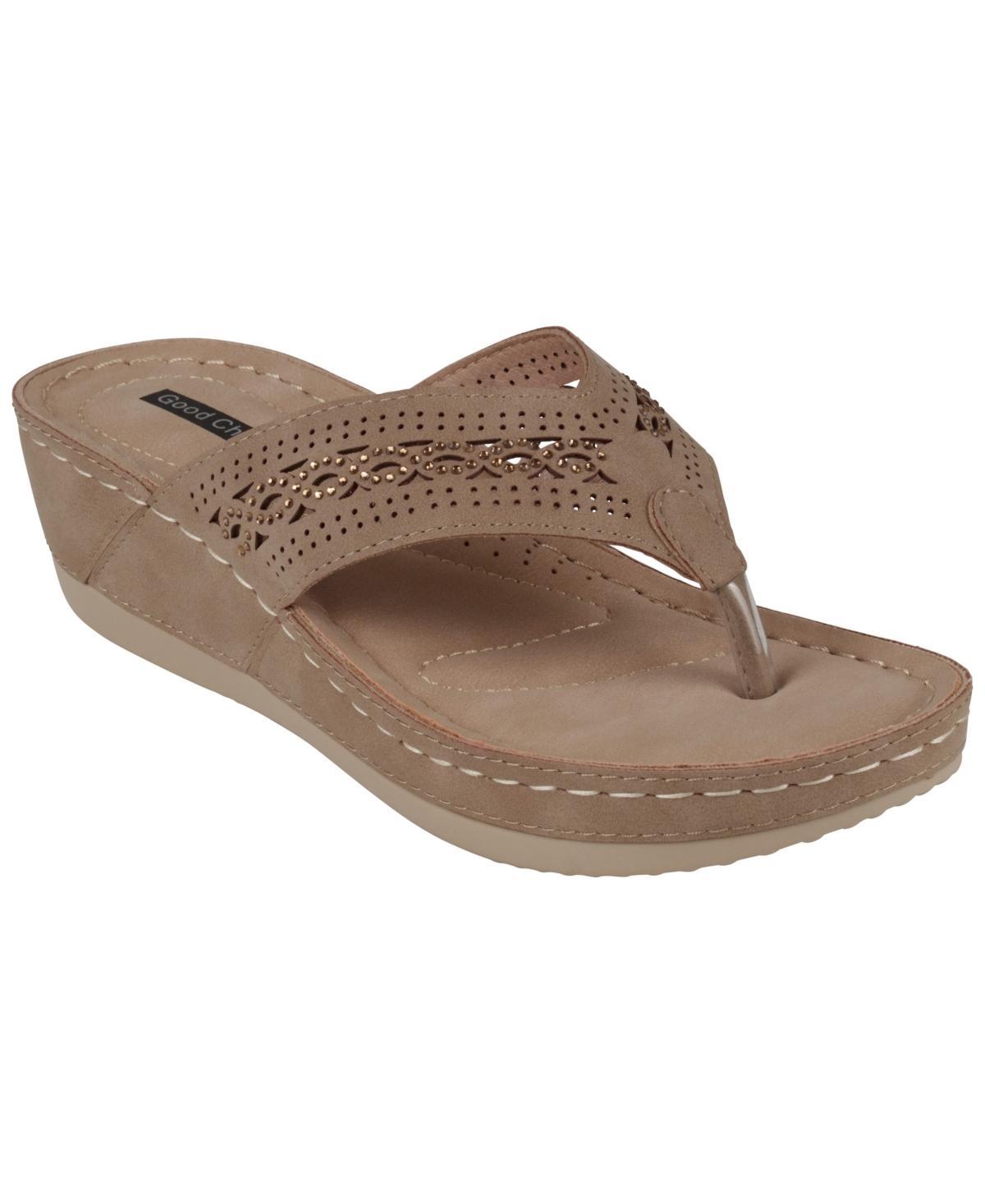 Gc Shoes Womens Bari Thong Wedge Sandals Product Image