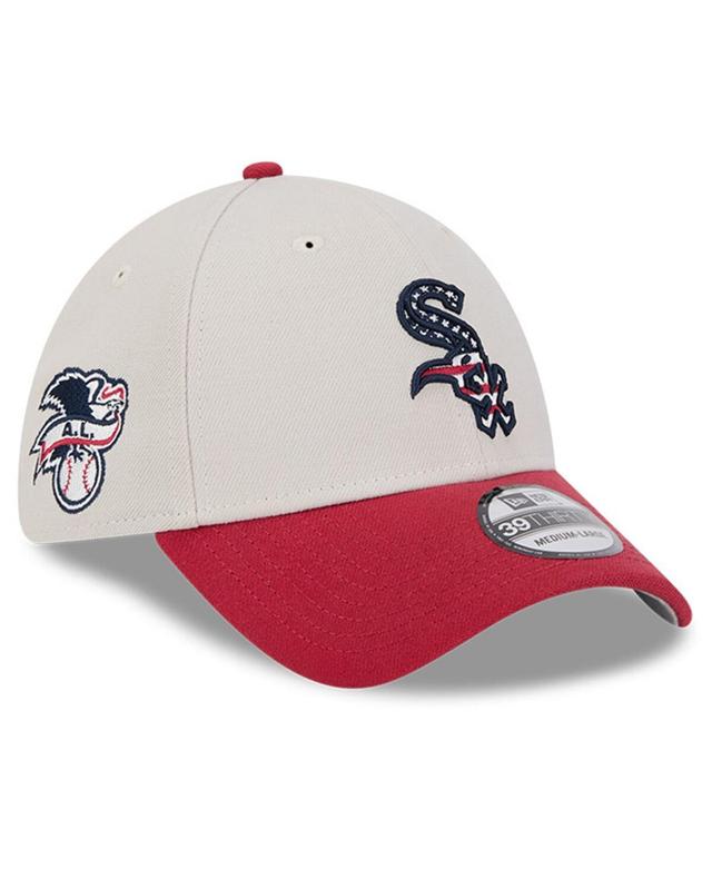 New Era Mens Red Chicago White Sox 2024 Fourth of July 39THIRTY Flex Hat Product Image