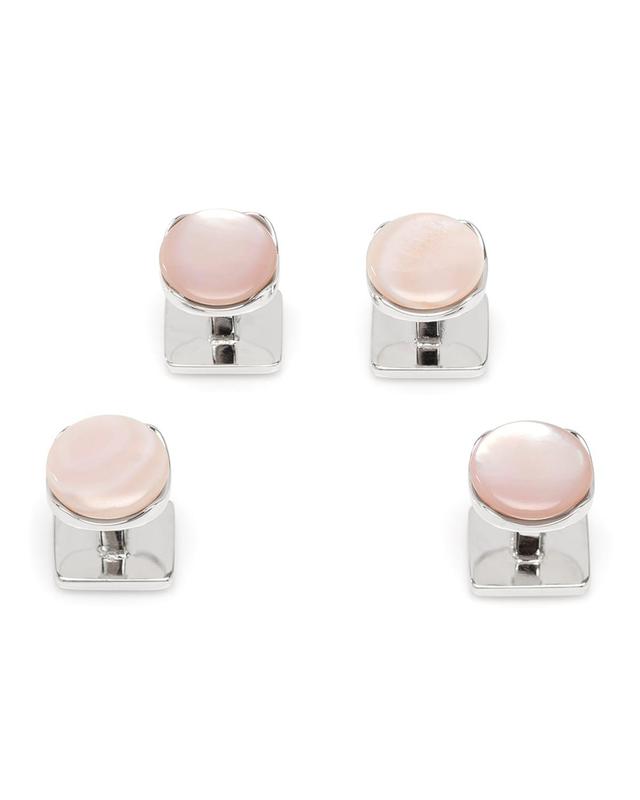 Mens Ox & Bull Trading Co. Mother-Of-Pearl Cufflinks Product Image