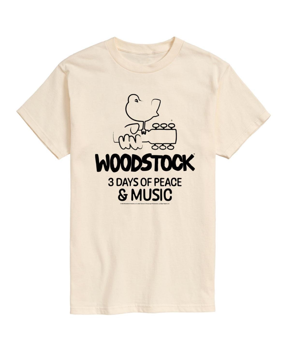 Mens Woodstock 3 Days Of Peace And Music Graphic Tee Product Image