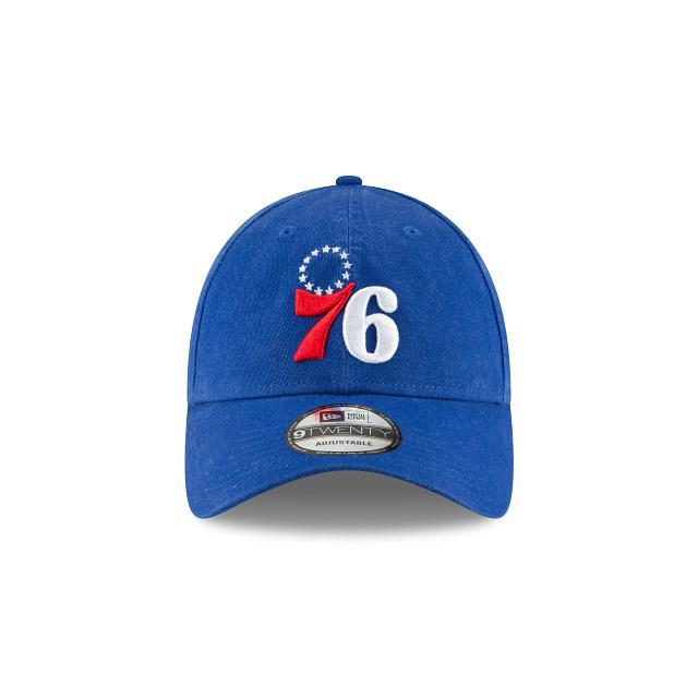 Philadelphia 76ers Core Classic Blue 9TWENTY Adjustable Hat Male Product Image