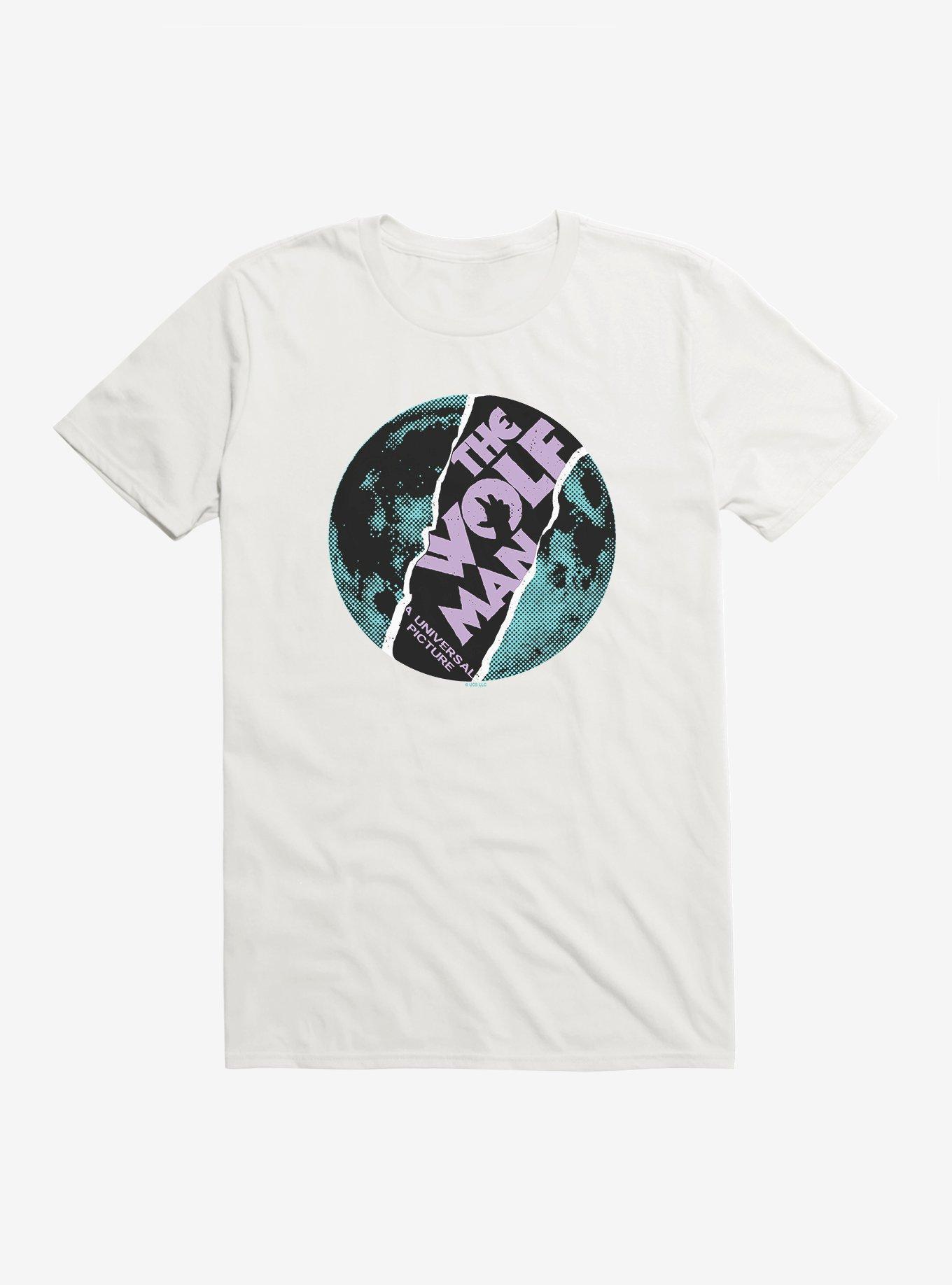 The Wolf Man Moon Script T-Shirt Product Image