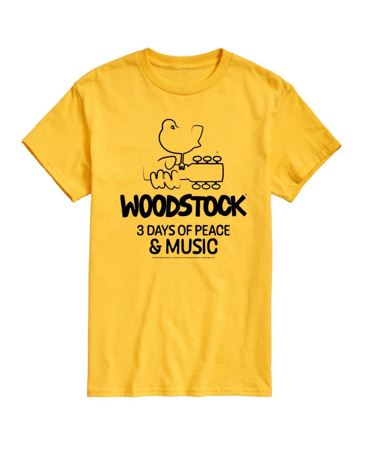 Mens Woodstock 3 Days Of Peace And Music Graphic Tee Product Image