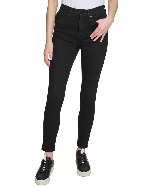 Dkny Jeans Womens High-Rise Skinny Ankle Jeans Product Image