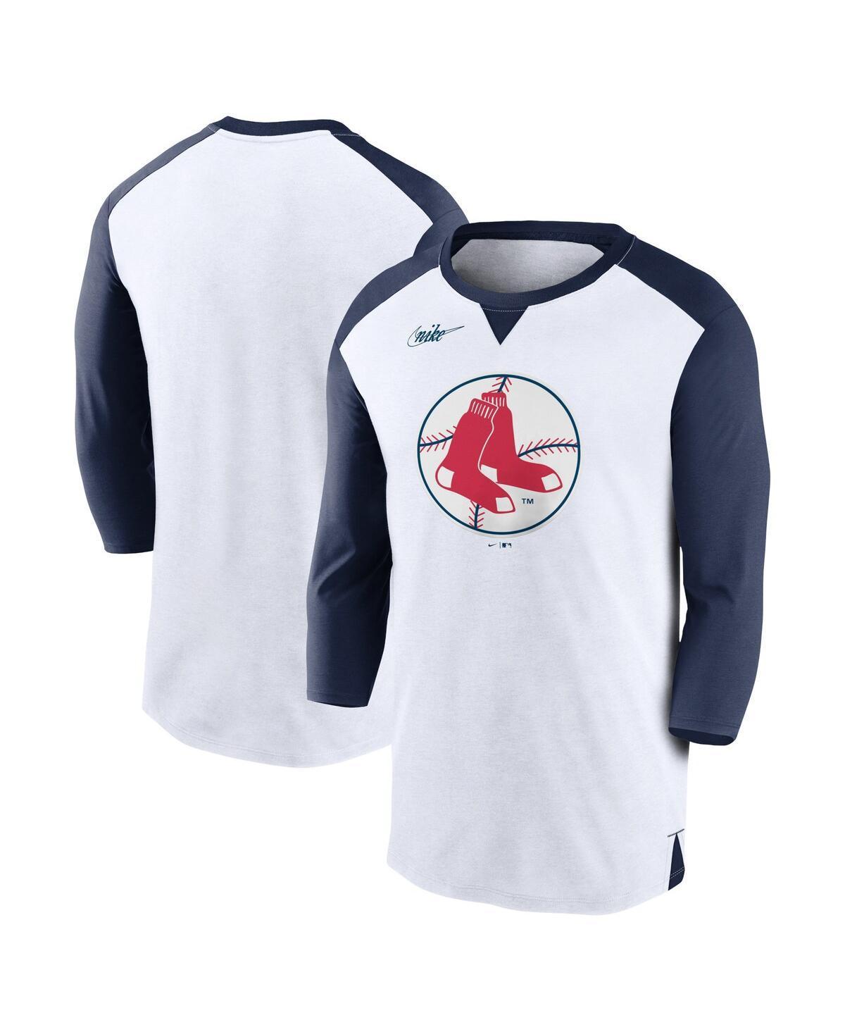 Mens Nike White Chicago White Sox Rewind 3/4-Sleeve T-shirt - White Product Image