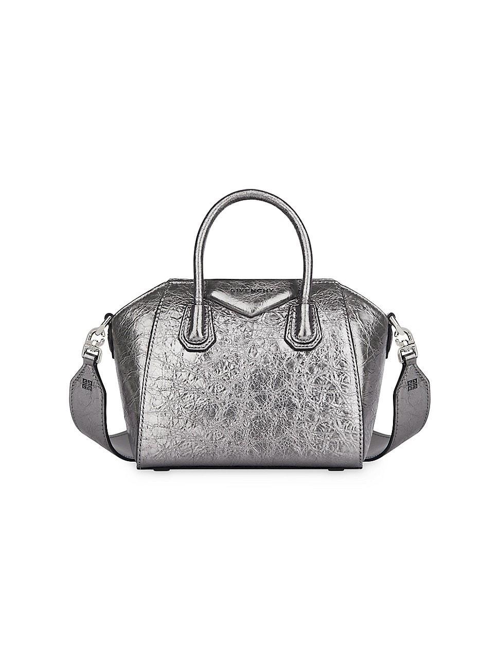 Womens Antigona Toy Bag In Laminated Leather Product Image