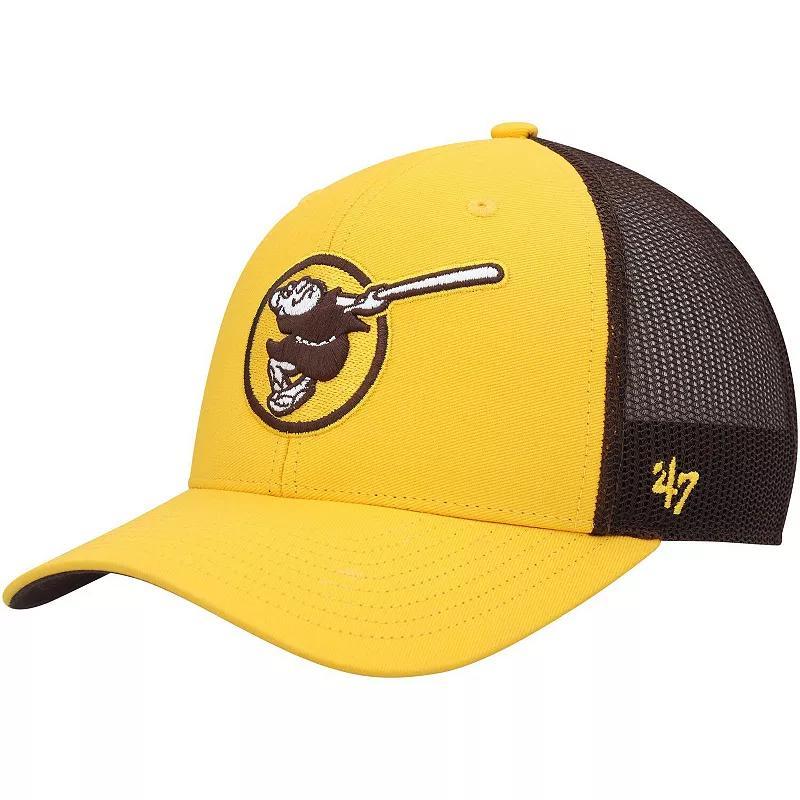 Mens 47 San Diego Padres Secondary Trucker Snapback Hat Product Image